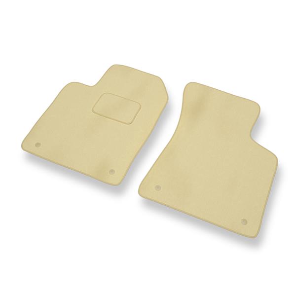 Tappetini auto in velluto per Audi TT I 8N (1998-2006) - tappeti auto beige  - DGS Autodywan beige