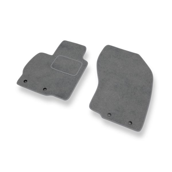 Tapis de sol velours pour Mitsubishi Pajero Sport I (1996-2008) - Premium  tapis de voiture - gris - DGS Autodywan gris