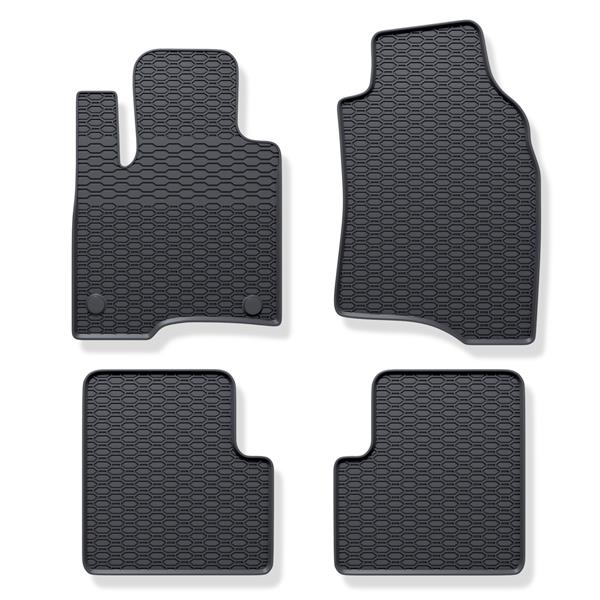 Set: tappetini in feltro + coprisedili cuciti su misura per Fiat Panda III  Hatchback, Van (2012-.) – serie Practic - 5 posti