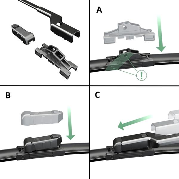 Spazzole tergicristallo per auto per Audi A1 2018 2019 2020 2021 Accessori  per lame di ricambio in gomma per tergicristalli anteriori,LHD : :  Auto e Moto